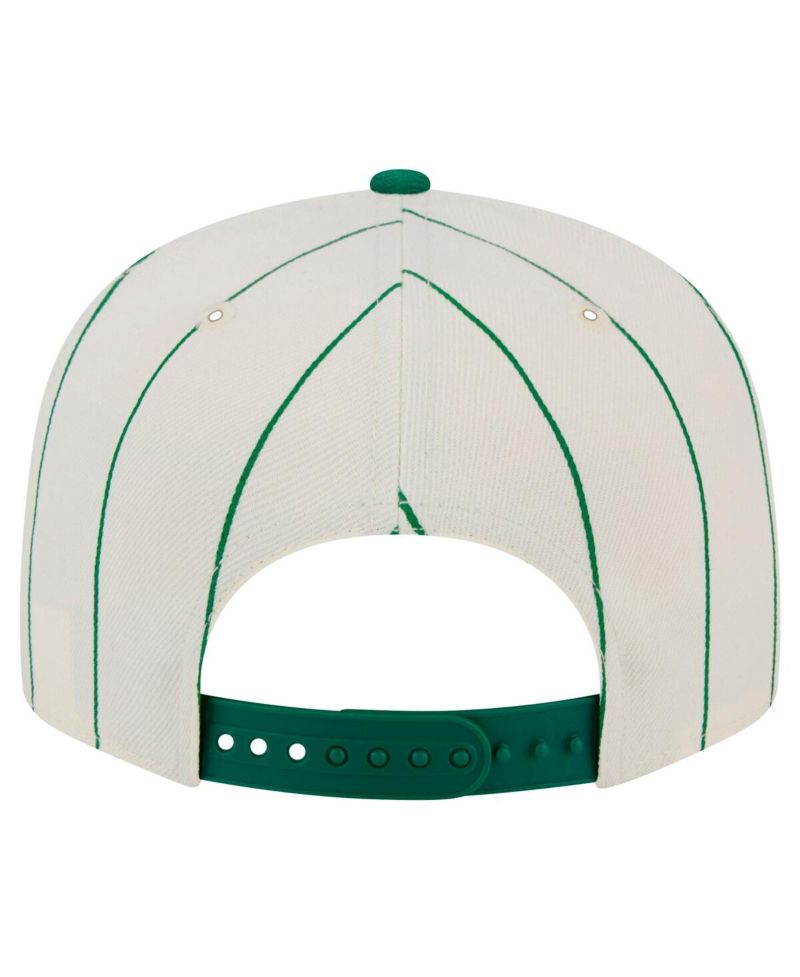 Men's White Oakland Athletics Jersey Pinstripe 9FIFTY Snapback Hat