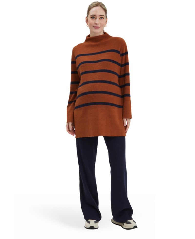 Women's Sarabeth Nursing Mock Neck Sweater