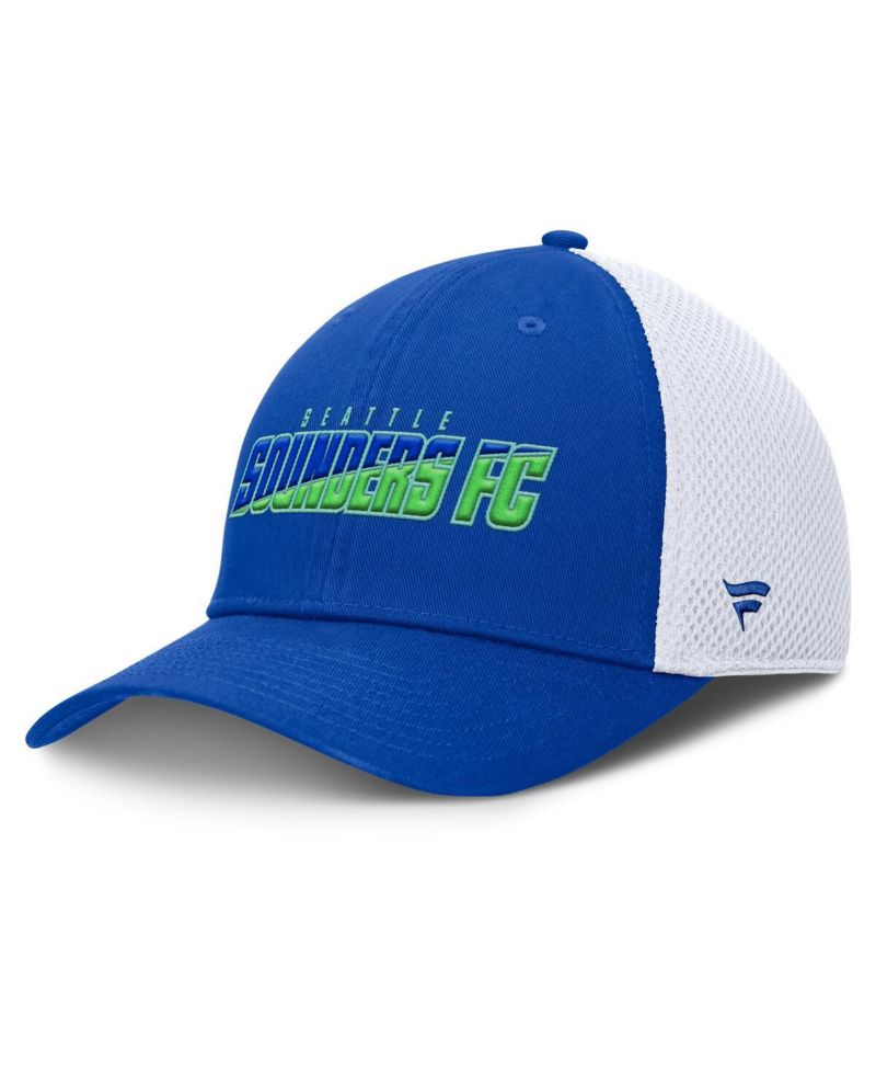 Men's Blue Seattle Sounders FC Rocket Flex Hat