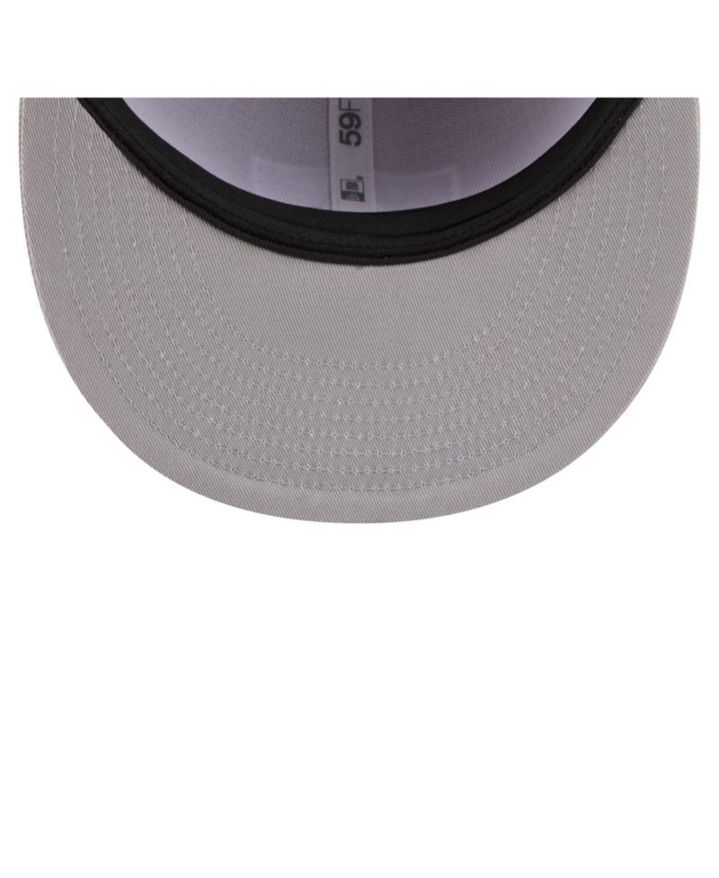 Men's Gray Las Vegas Raiders 59FIFTY Fitted Hat
