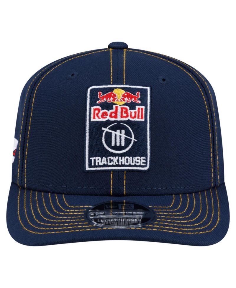 Men's Navy Connor Zilisch Trackhouse Driver Firesuit 9SEVENTY Adjustable Hat