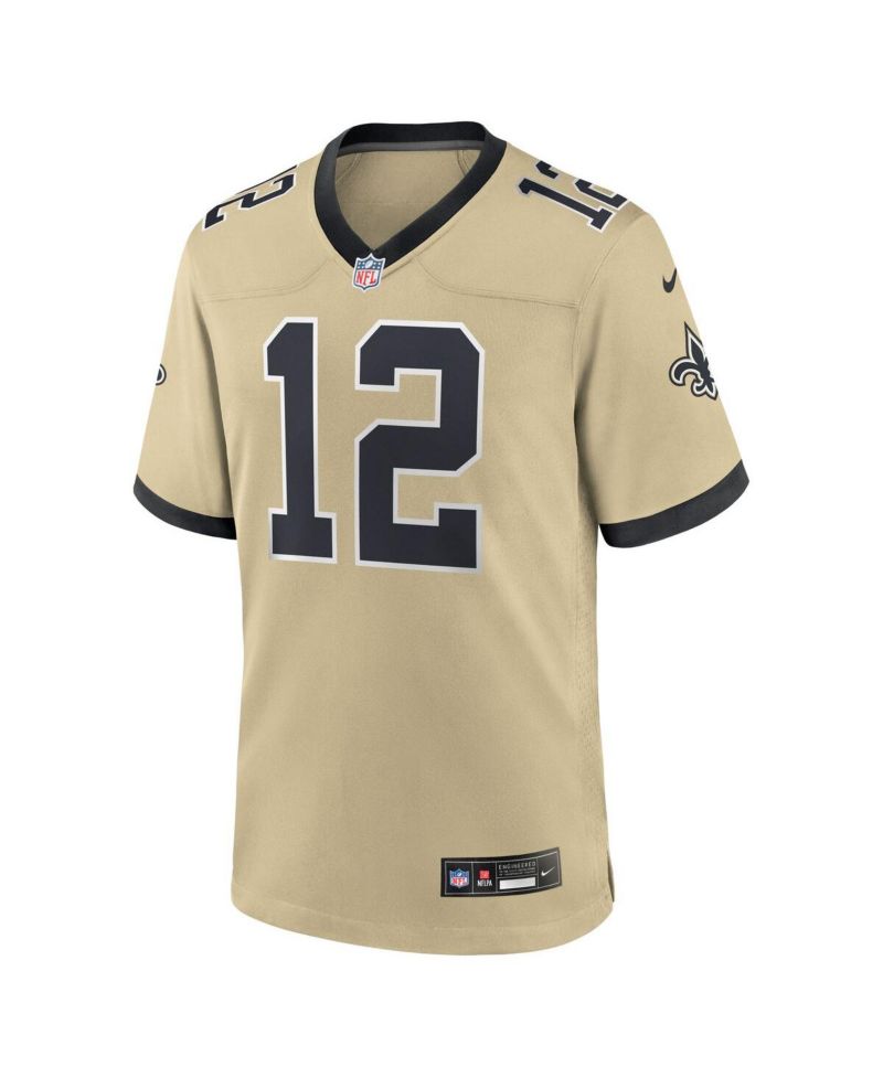 Big Boys and Girls Chris Olave Gold New Orleans Saints Gameday Golds Alternate Game Player Jersey