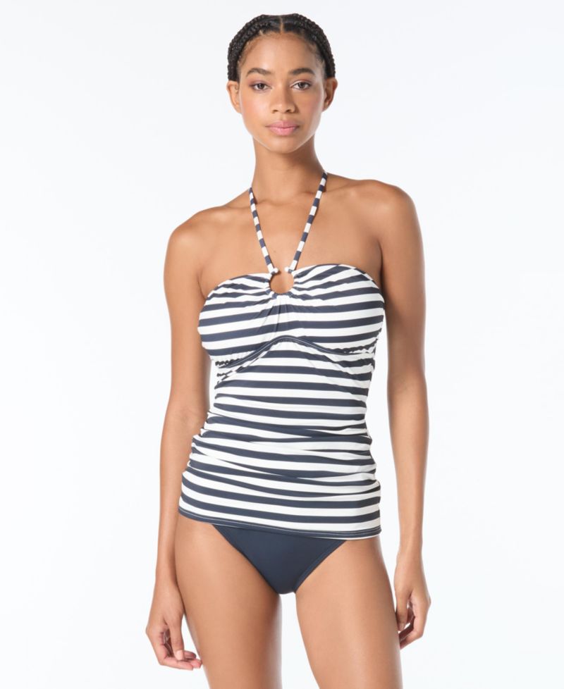 Women's Striped Tankini Top