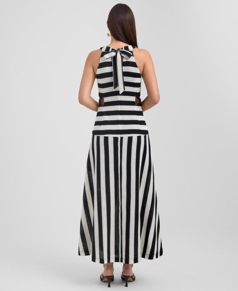 Women's Halter Neck Midi Dress