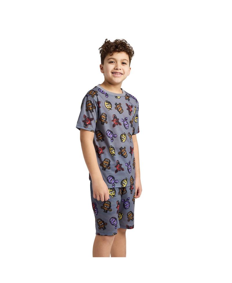 Big Boys Are You Ready For Freddy 4-Pack Pajama Set-14