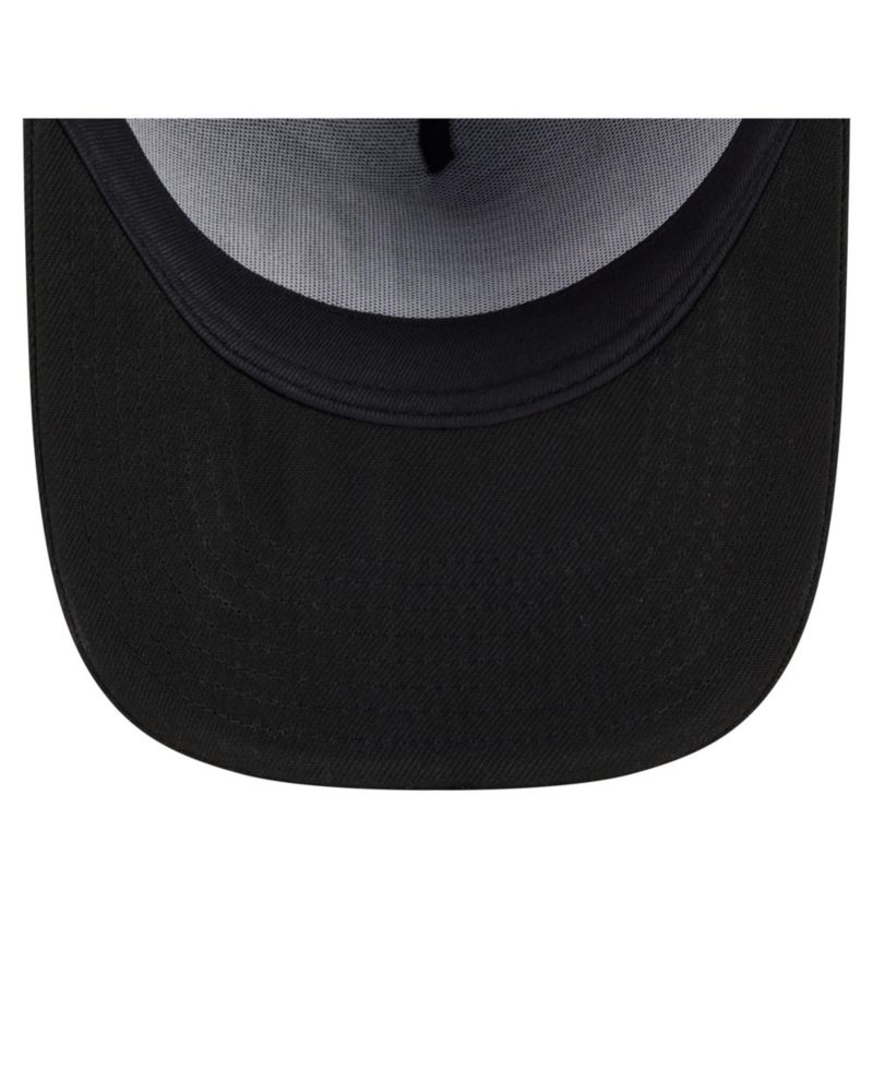 Men's Black Los Angeles Dodgers Motion A-Frame 9FIFTY Snapback Hat