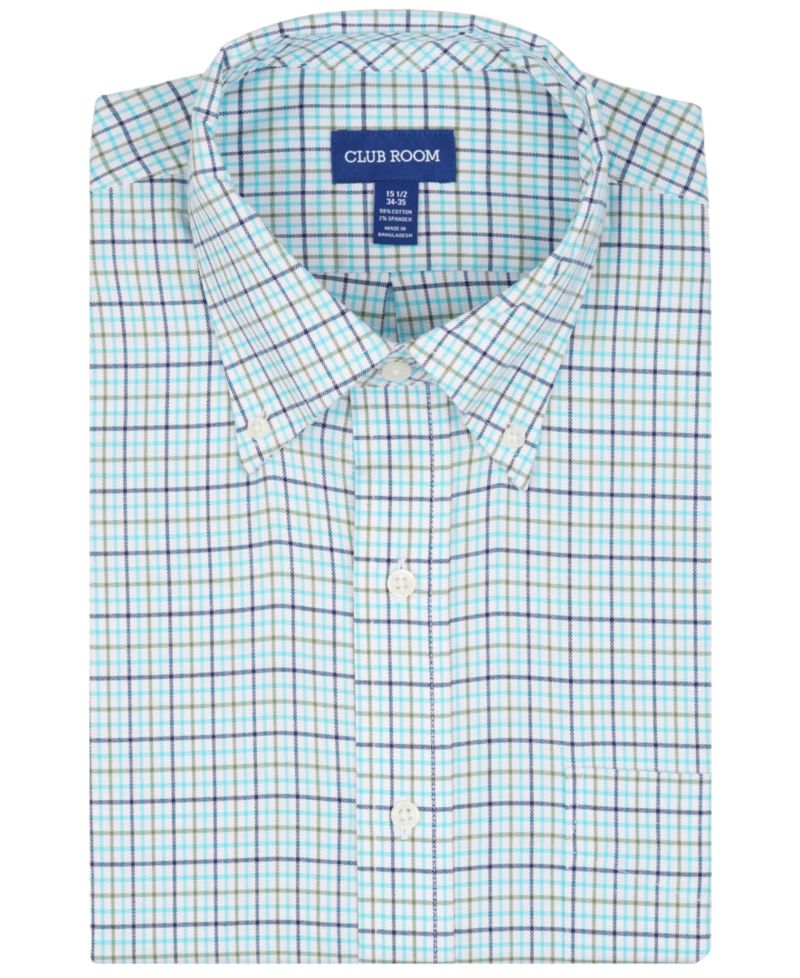Men's Fashion Poplin Henry Shirt