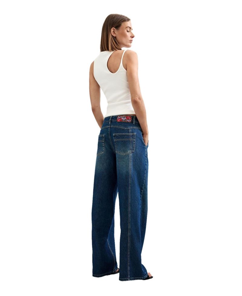 Women's High-Rise Wide-Leg Jeans