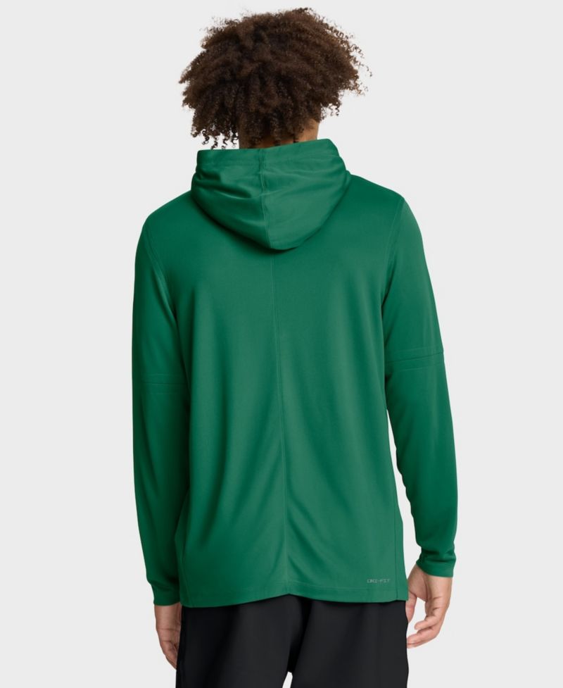 Men's Kelly Green Athletics Authentic Collection Dri-FIT Long Sleeve Hoodie