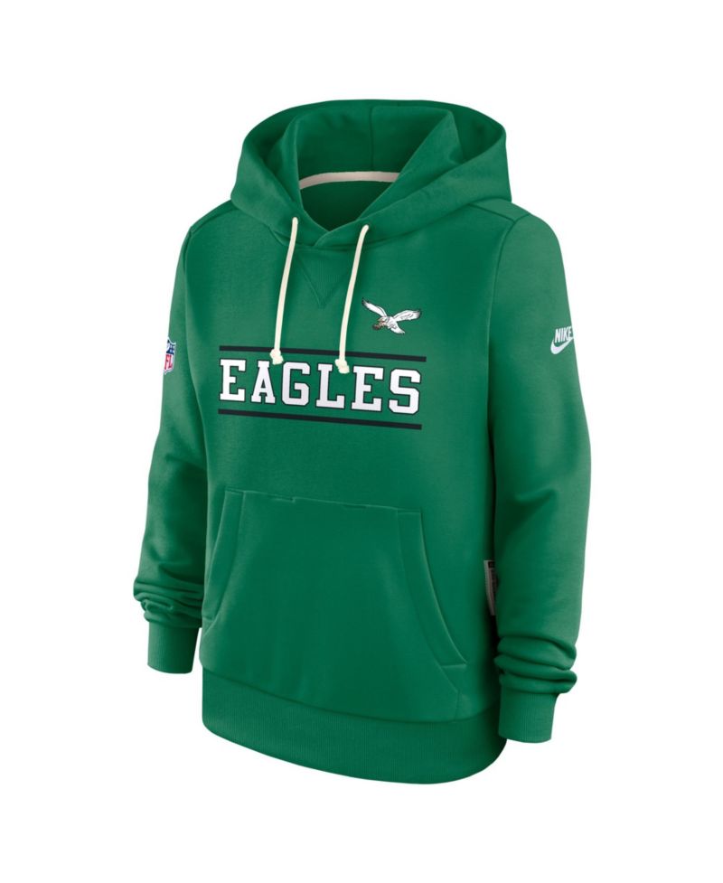 Women's Kelly Green Philadelphia Eagles Sideline Standard Issue Alternate Dri-FIT Hoodie