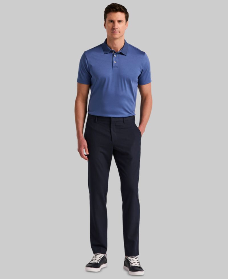 Men's Regular-Fit Soft Touch Plainweave Stretch Pants