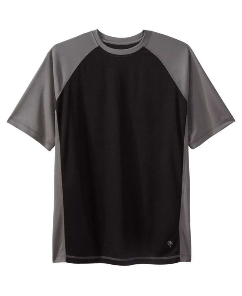 Big & Tall Raglan Short Sleeve Swim Shirt