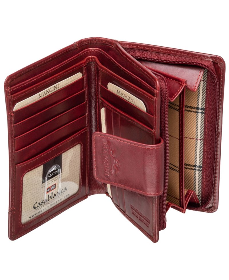 Men's Casablanca Collection Medium Clutch Wallet