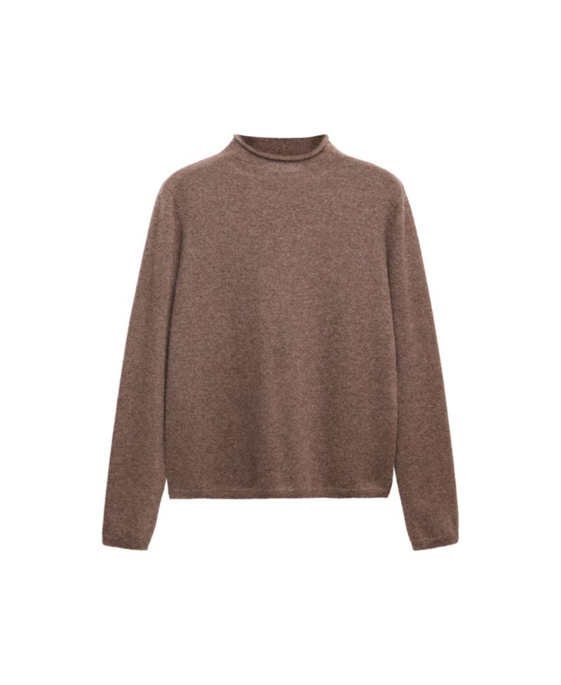 Women's Selection Cashmere Mock-Neck Lightweight Sweater