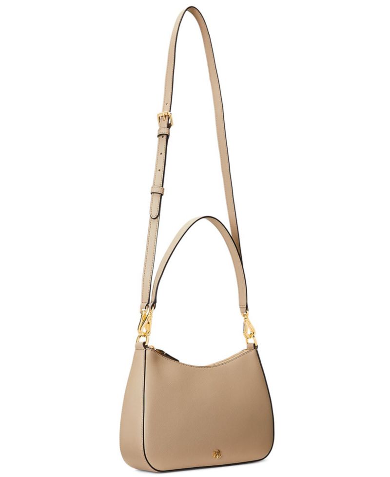 Danni Crosshatch Leather Small Shoulder Bag