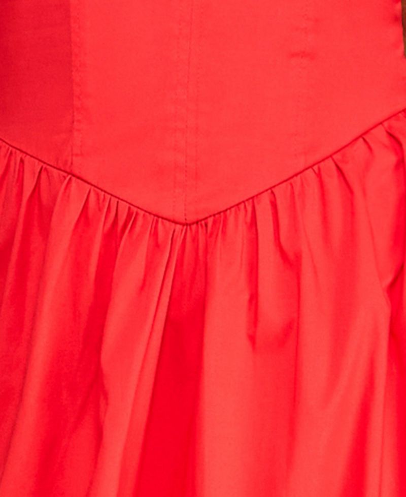 Juniors' Pleated Midi Dress