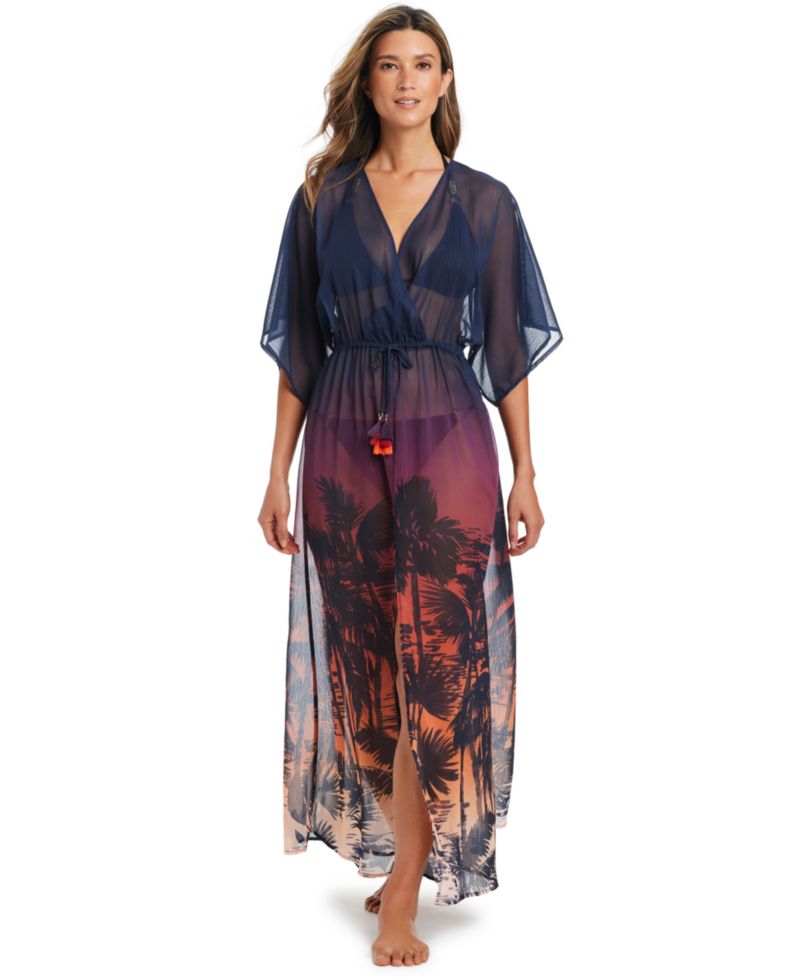 Women's Chiffon V-Neck Cover-Up Dress
