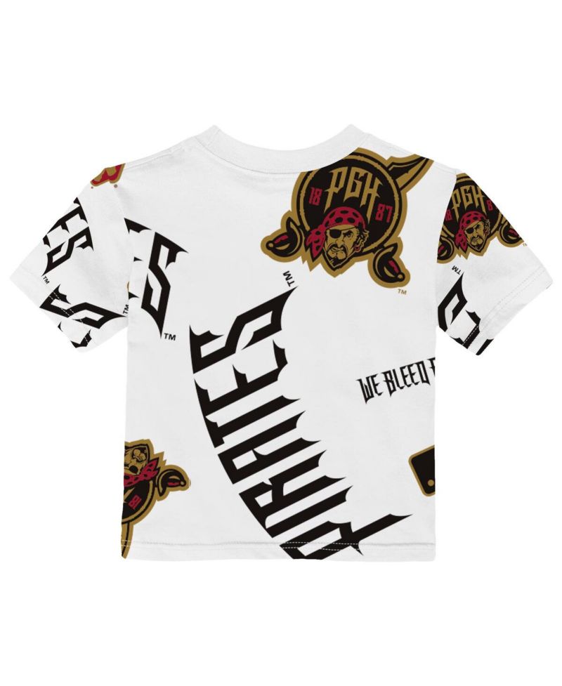 Baby Boys and Girls White Pittsburgh Pirates 2026 City Connect Game Day T-Shirt