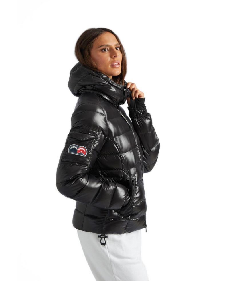 Women's Quilted Hooded Puffer Jacket