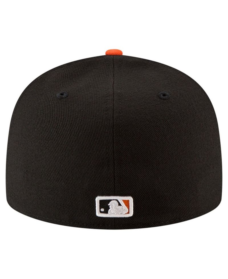 Men's Black San Francisco Giants Jeff Kent Number Retirement Authentic Collection 59FIFTY Fitted Hat