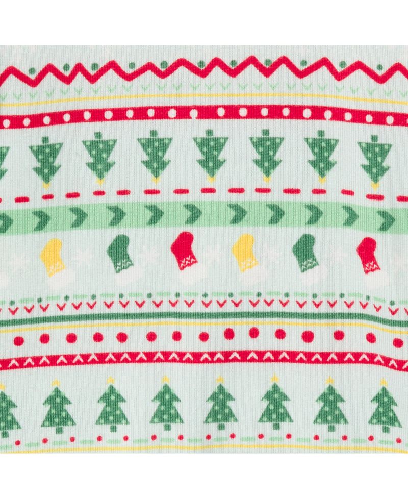 Baby Girls Holiday Family Pajamas Neutral Two Piece Pajamas