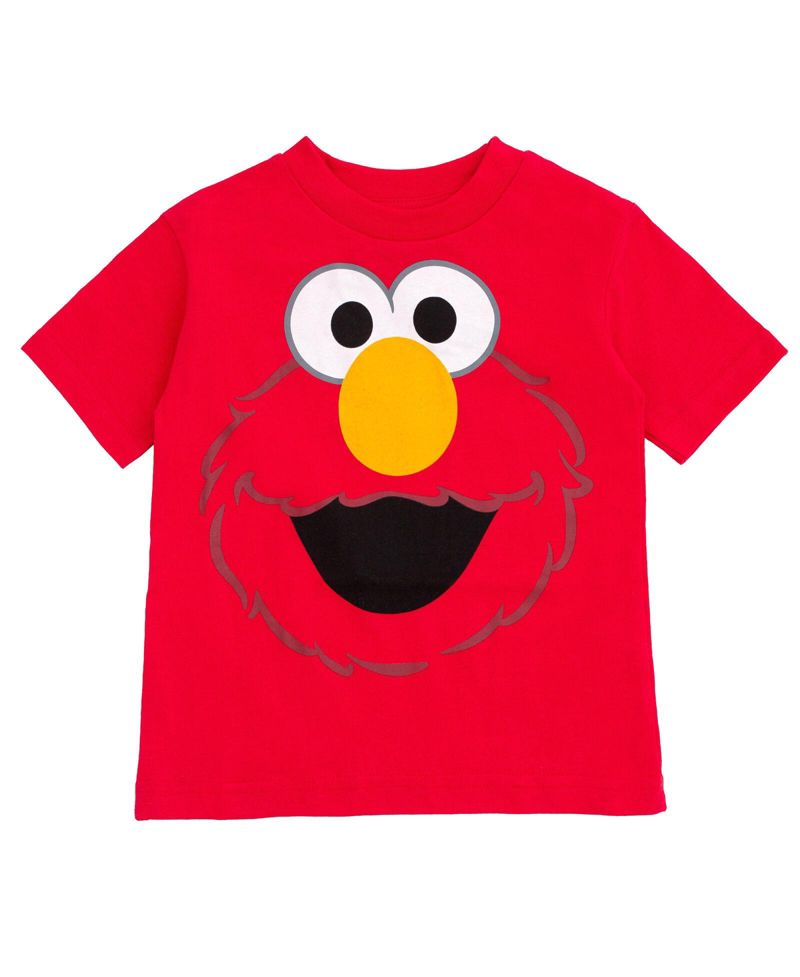 Baby Boys Bert Ernie Elmo Cookie Bird Oscar the Grouch Graphic T-Shirts to