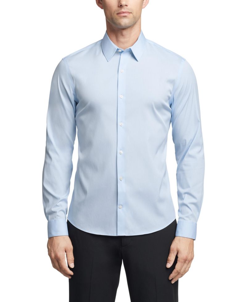 Men's CK X Extra-Slim Stretch Dress Shirt