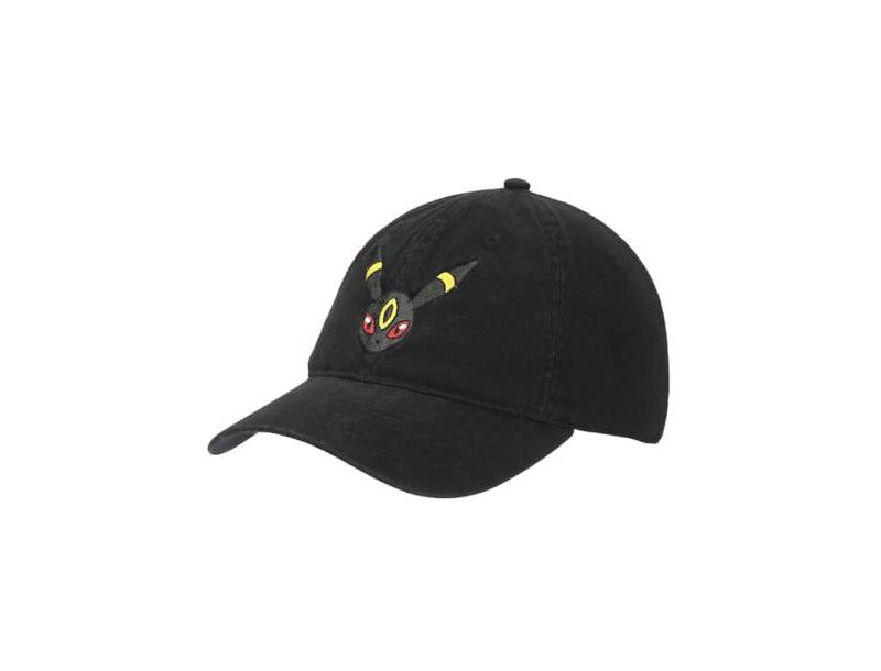 Men's Umbreon Face Black Unstructured Baseball Cap