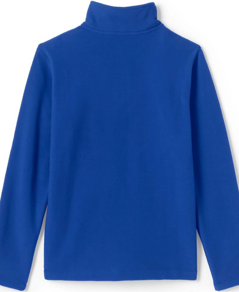 Girls Lightweight Fleece Quarter Zip Pullover