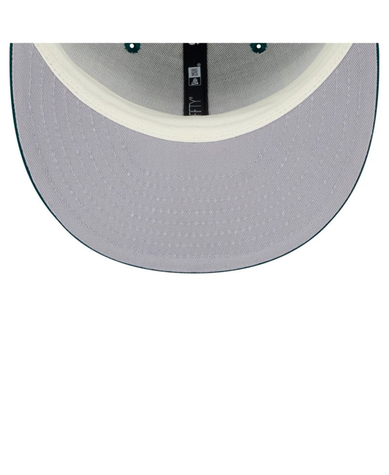 Men's Green Michigan State Spartans Plaid 9FIFTY Snapback Hat