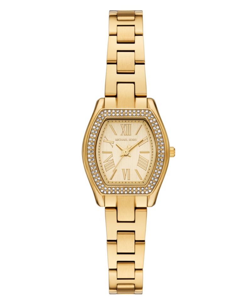 MICHAEL Women's Chelsea Three-Hand Gold-Tone Stainless Steel Watch 25mm