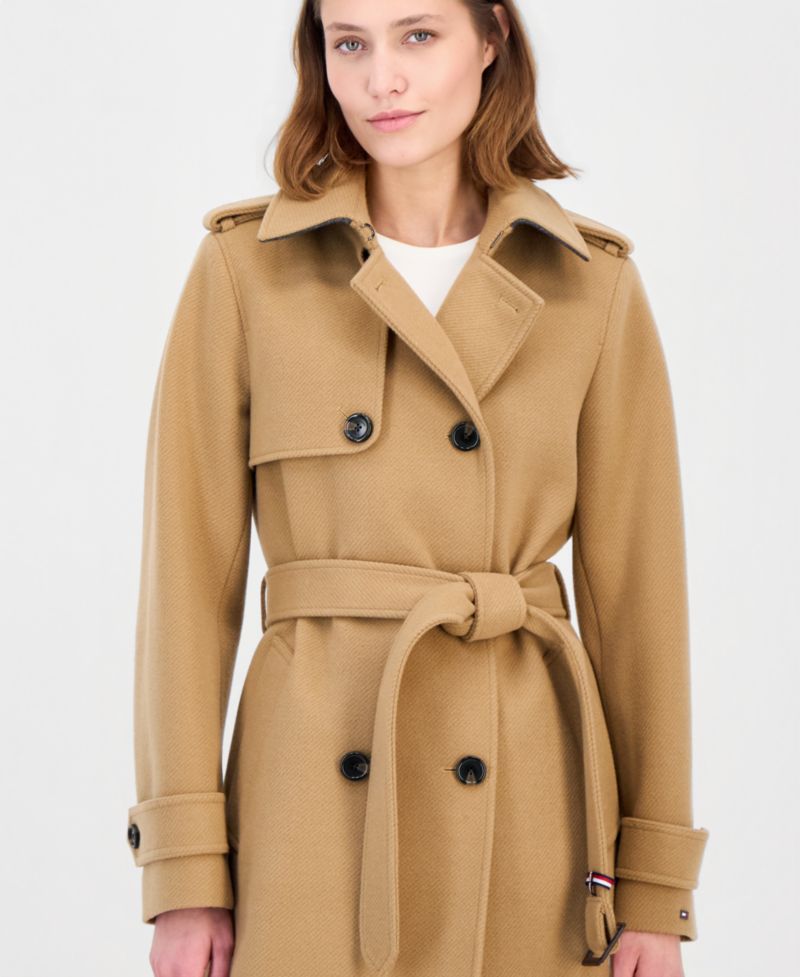 Women's Double-Breasted Trench Coat