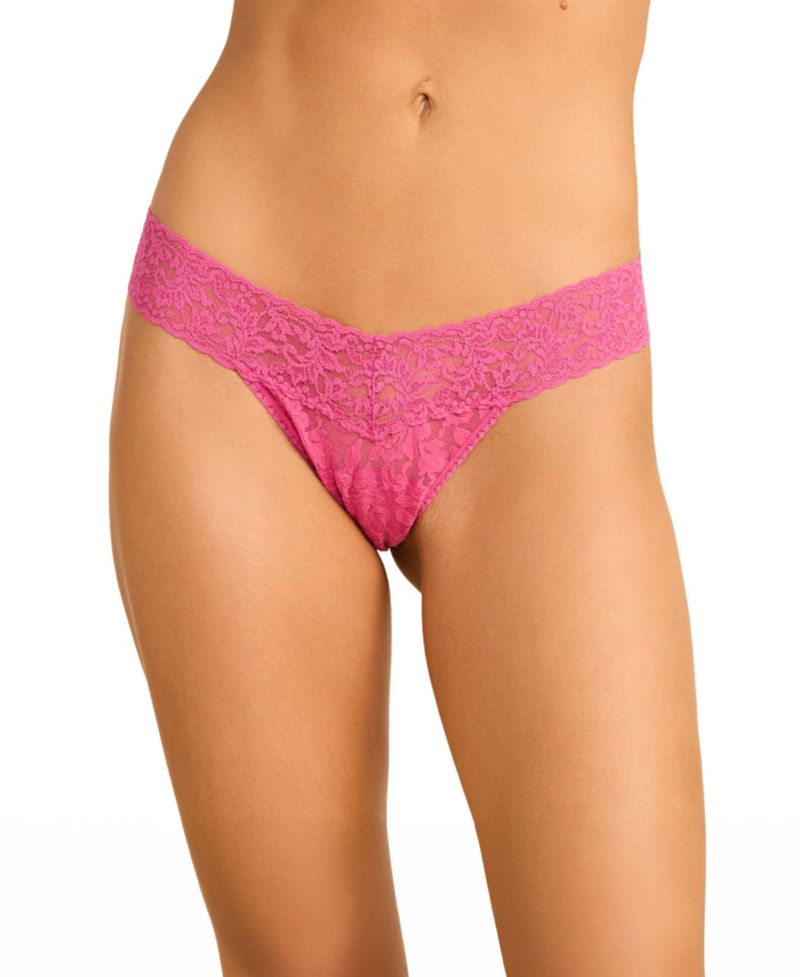 Women's Signature Lace Low-Rise Thong