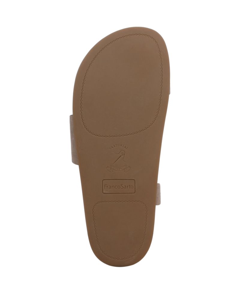Blair Toe Loop Round Toe Buckle Flat Sandals