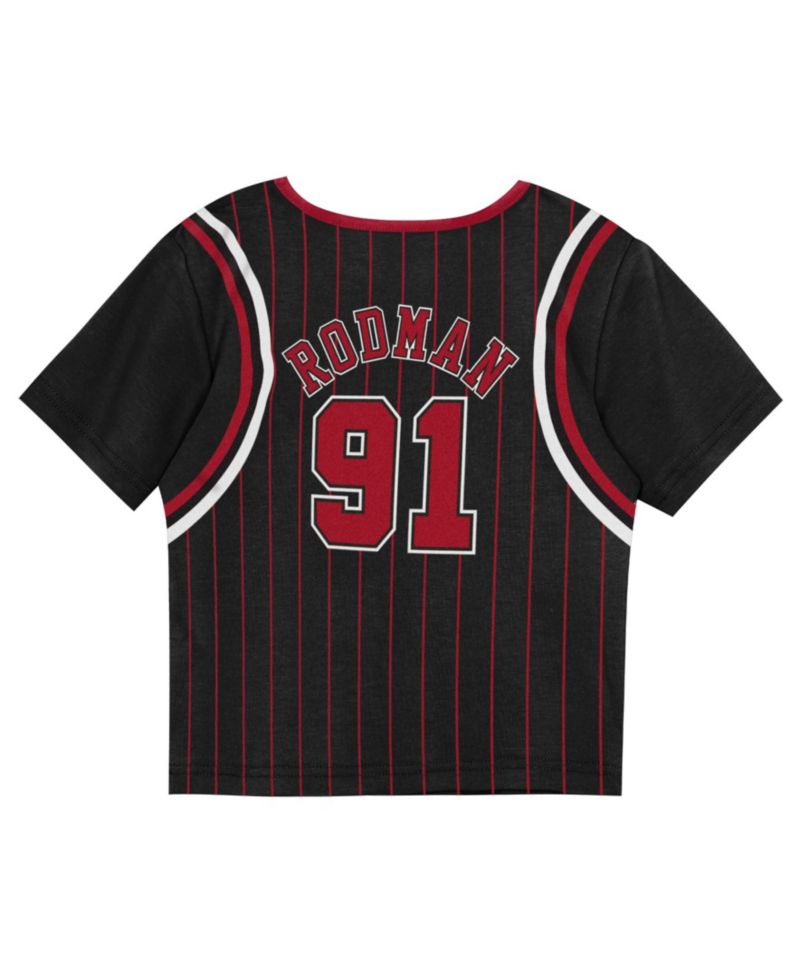 Preschool 2-Pack Dennis Rodman Black Chicago Bulls Play by Place T-Shirt and Shorts