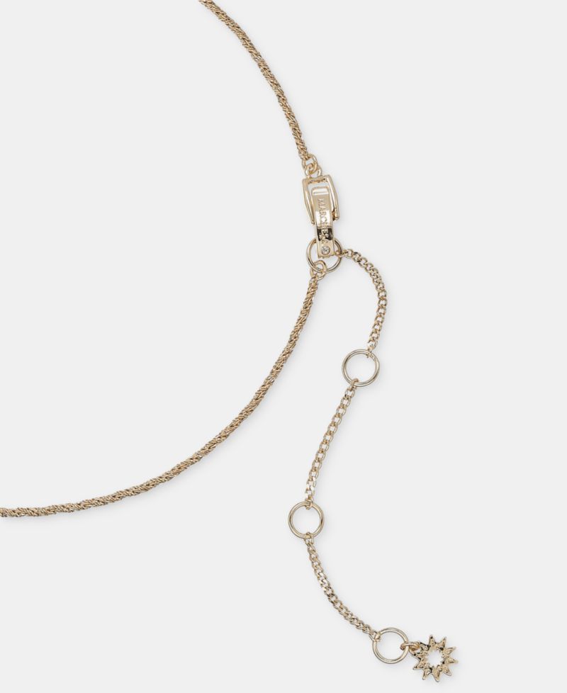 Stone Shaky Statement Necklace, 16" + 3" extender