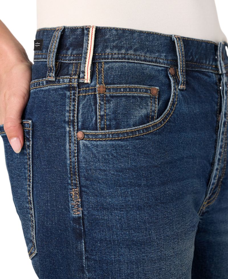 Women's Sloane Low-Rise Girlfriend Cuffed Jeans