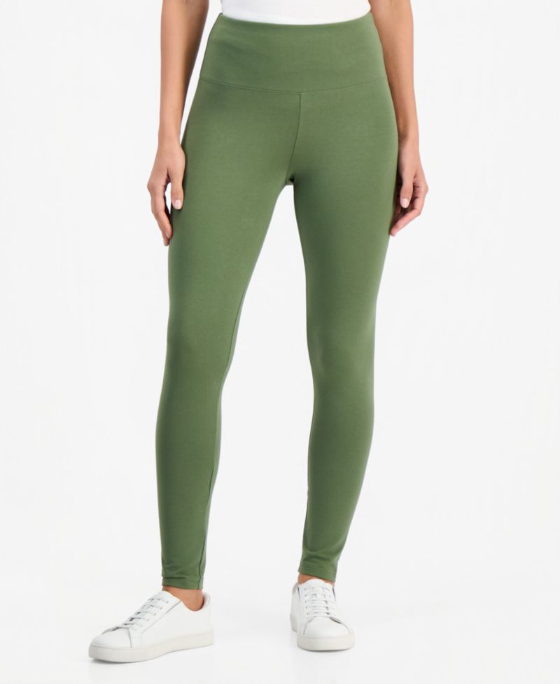 Petite High-Rise Basic Leggings