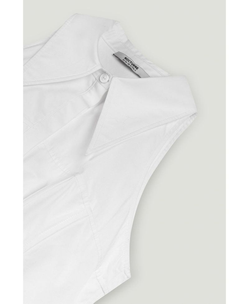 Women's Sleeveless Sculpted Shirt