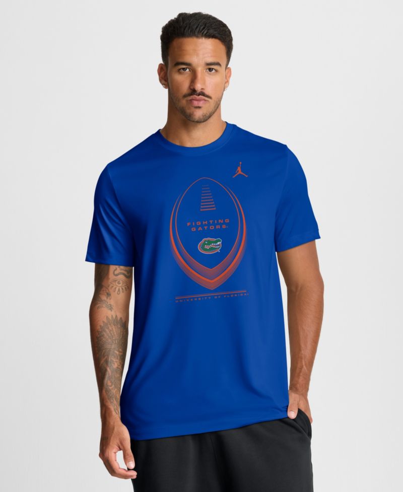 Men's Royal Florida Gators Primetime Legend Football Icon Dri-FIT T-Shirt