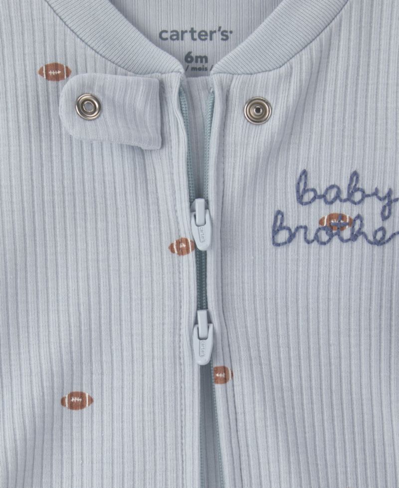 Baby Boys' 2-Way Zip Sleep & Play