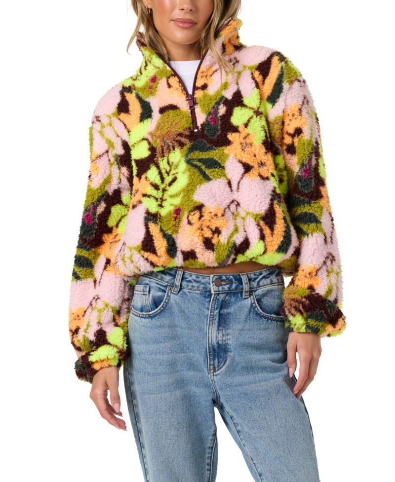 Women's Kacey High-Pile 1/2 Zip Fleece Jacket