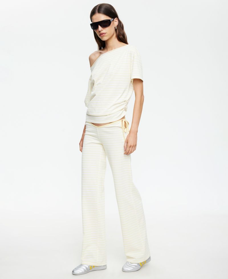 Women's Asymmetric Short-Sleeve Pull-On T-Shirt