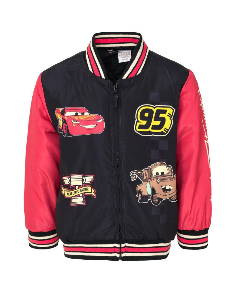 Disney Boys Toy Story Zip Up Varsity Bomber Jacket to (2T - 7-8)