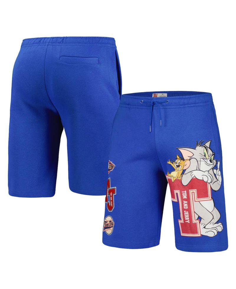 Men's Royal Tom and Jerry University Shorts
