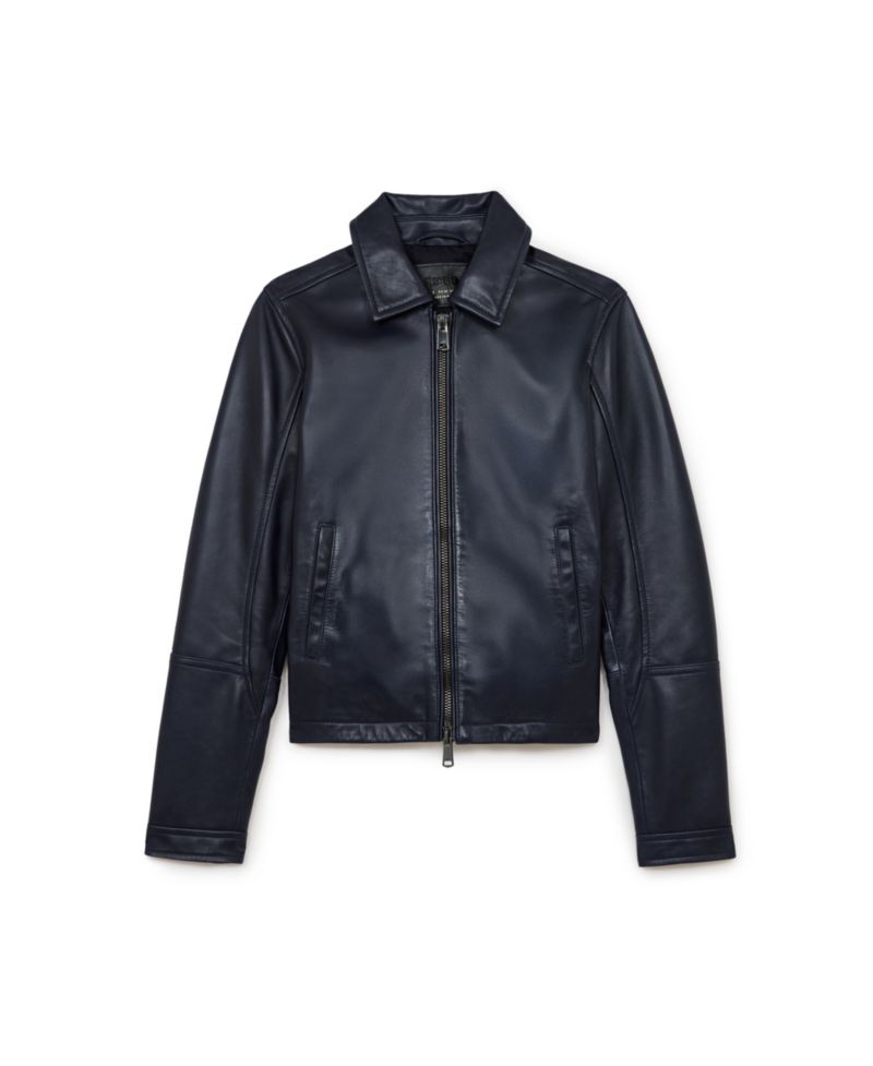Women's Sorina Moto Leather Zip-Through Jacket