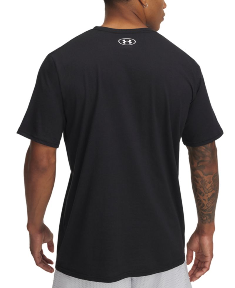 Men's Camo Panel Logo Graphic T-Shirt