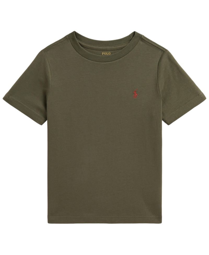 Boys 2-7 Cotton Jersey Crewneck Tee
