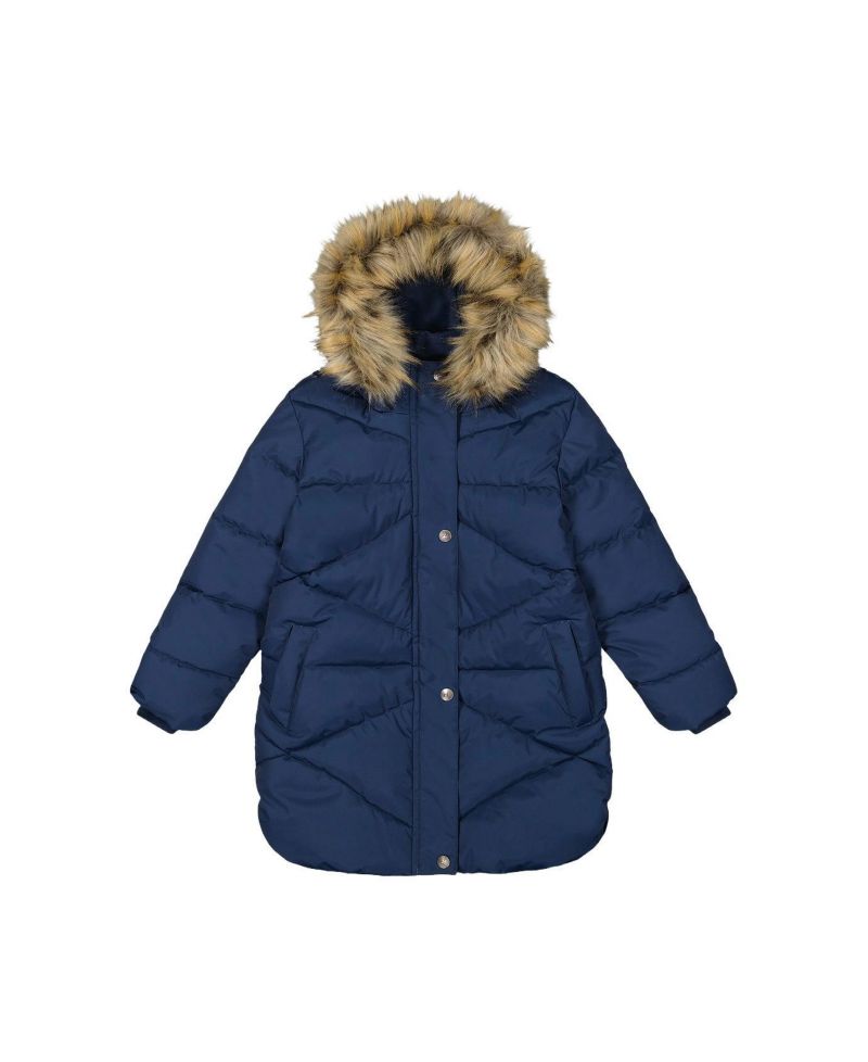 Big Girls (6 - 14) Long Winter Puffer Coat