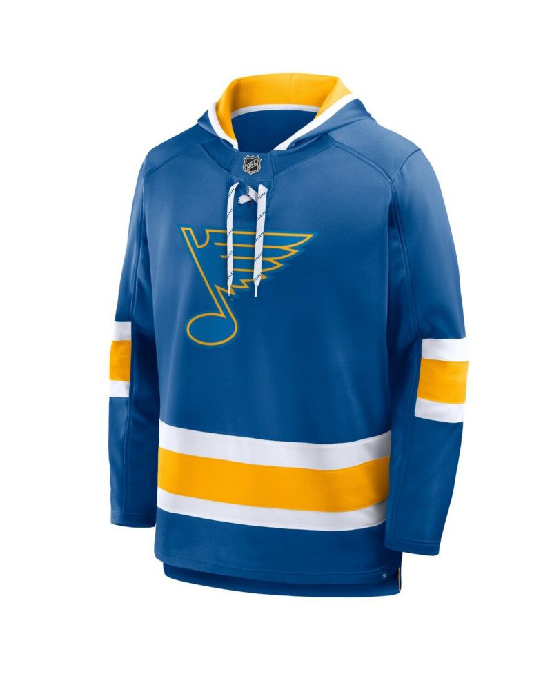 Men's Blue St. Louis Blues Prime Time Fleece Hoodie